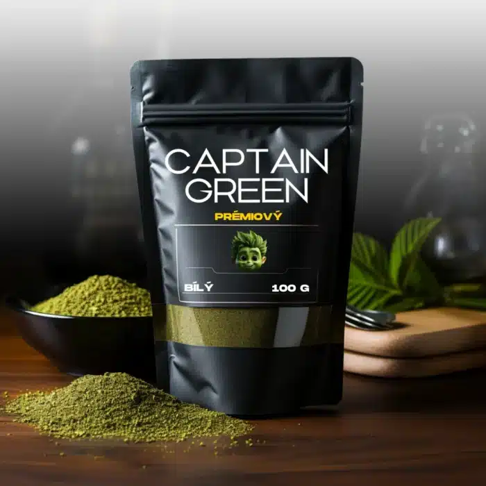 bílý kratom premium captain green bílý kratom premium captain green