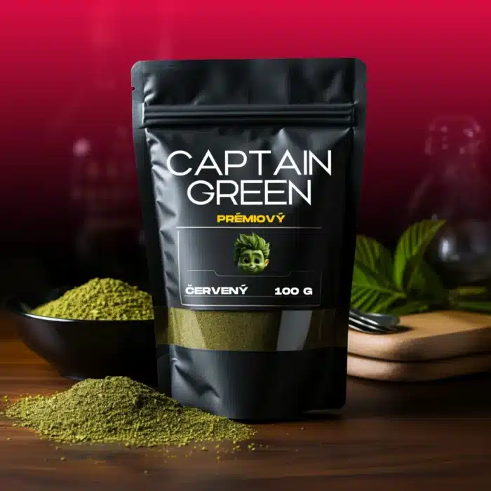 červený kratom premium captain green červený kratom premium captain green